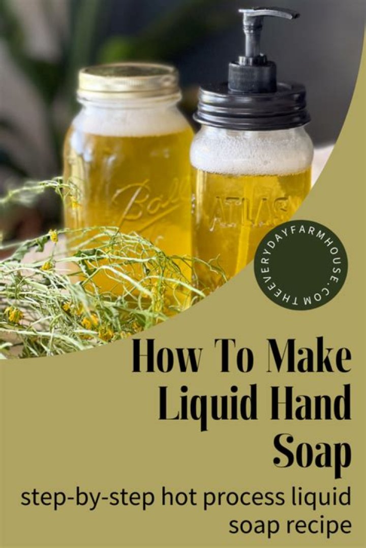 How to make liquid soap like Morning Fresh? Complete guide
