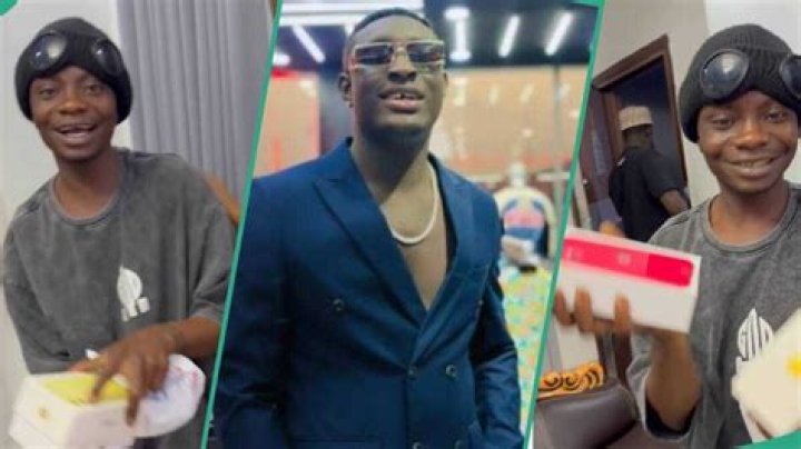 Portable’s Yung Duu Receives New iPhone From Carter Efe Days After Leaving Zeh Nation Label