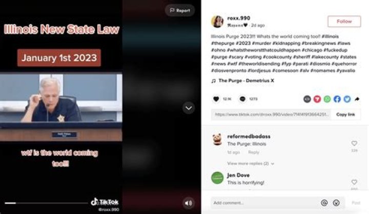 TikTok Compares SAFE-T Act to 'The Purge'